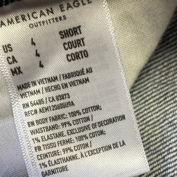 American Eagle Jeans Women's 4 Short Ex-Boyfriend Low Rise Denim Comfort Stretch - Picture 10 of 12